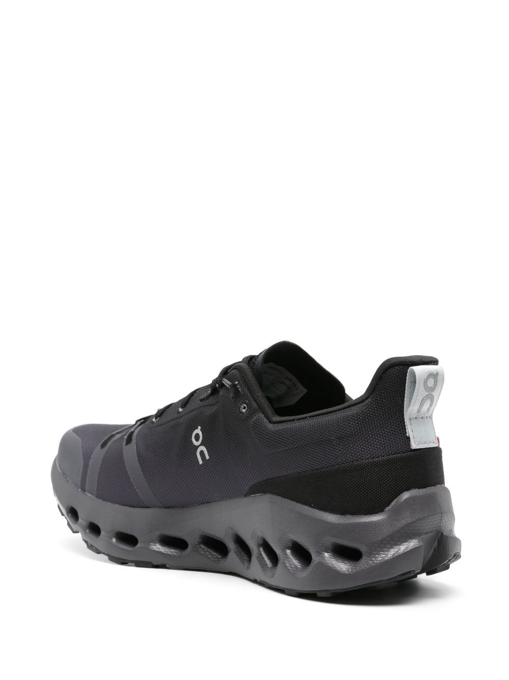 Shop On Running Cloudsurfer Trail Waterproof Sneakers In Black