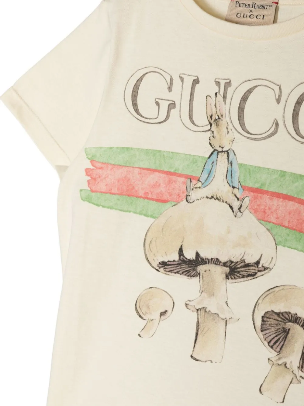 Gucci Kids x Peter Rabbit logo-print T-shirt - Farfetch