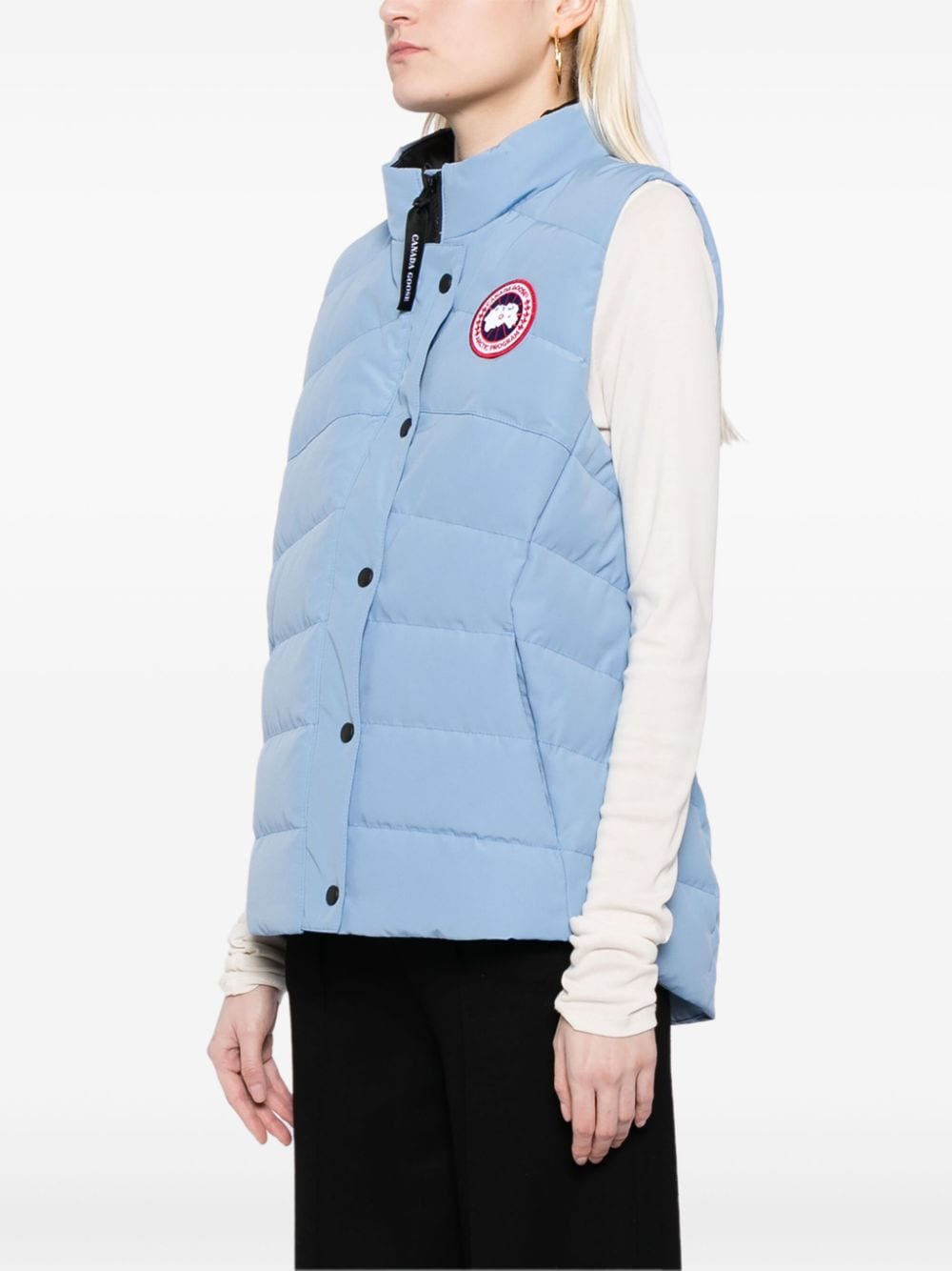 Shop Canada Goose Freestyle Padded Gilet In Blue