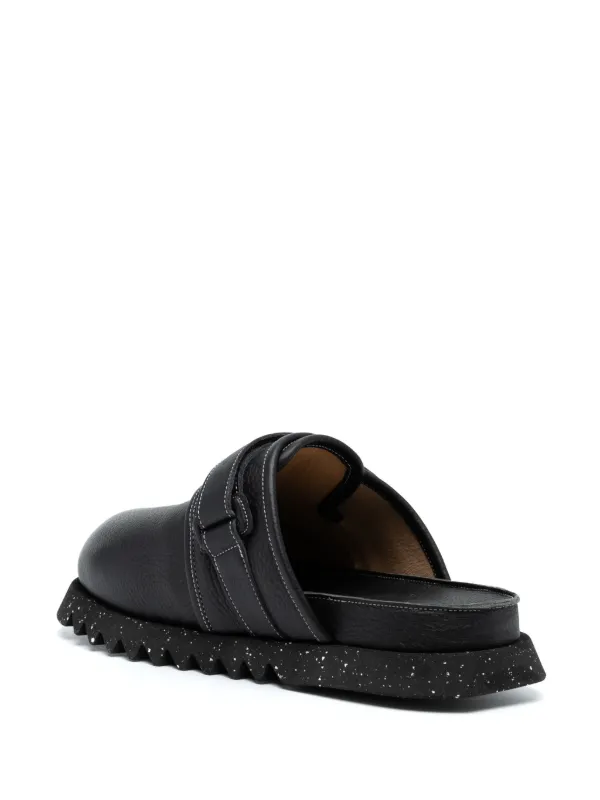 Suicoke x Marsell Zavo Leather Mules | Black | FARFETCH