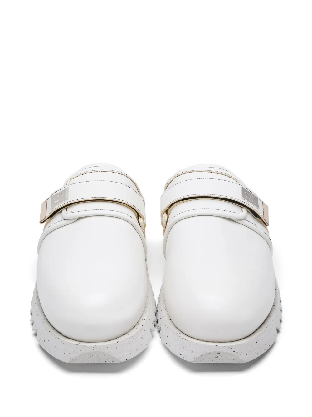 Suicoke Muiltjes met bandje Wit