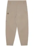 AAPE BY *A BATHING APE® logo-appliqué cargo trousers - Neutrals