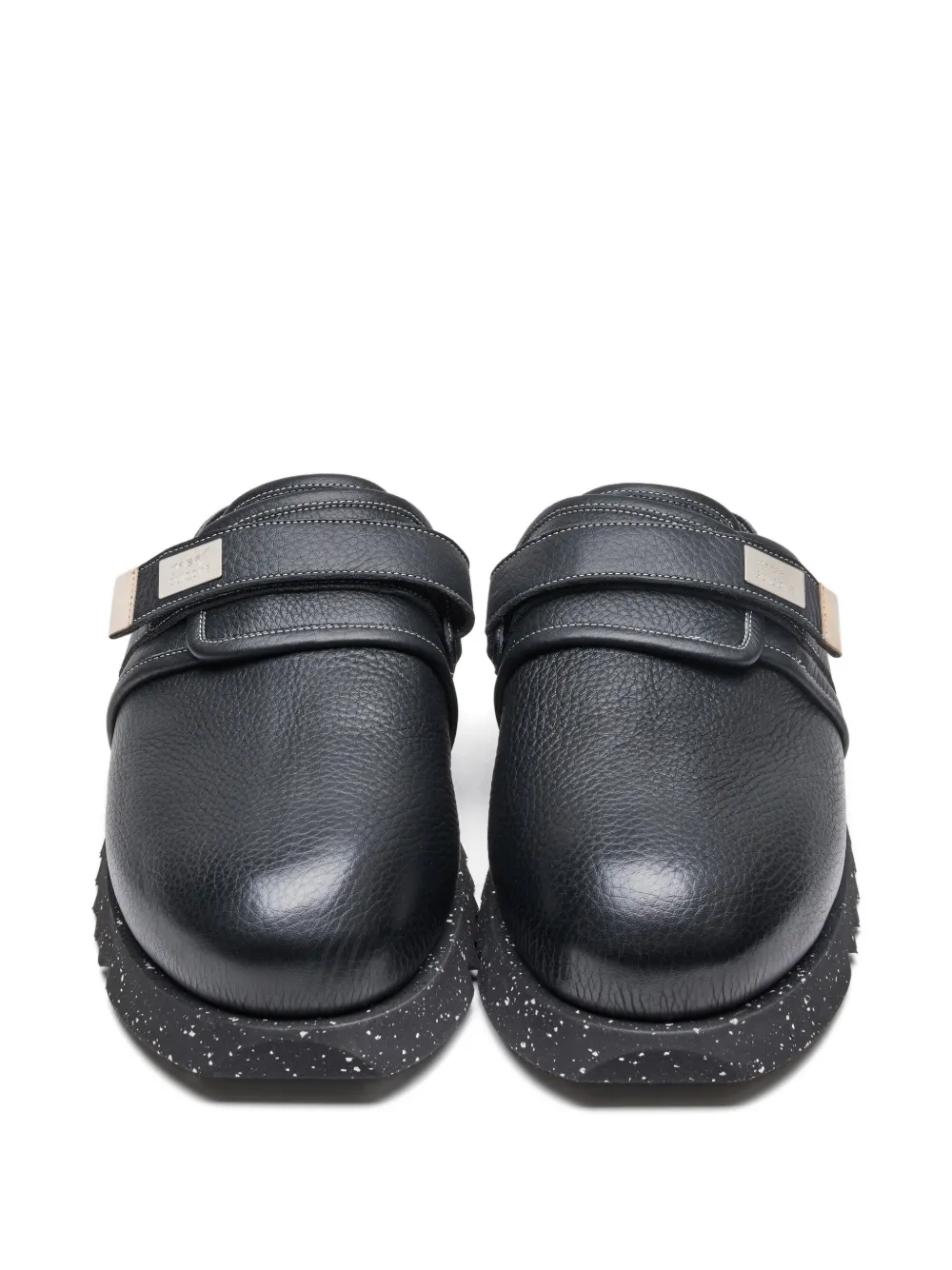 Suicoke x Marséll ZAVO muiltjes met logodetail Zwart