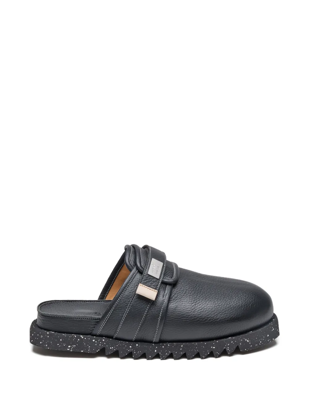Suicoke x Marséll ZAVO logo-detail mules - Nero