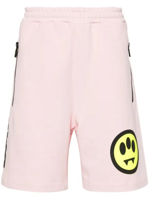 BARROW logo-print cotton shorts