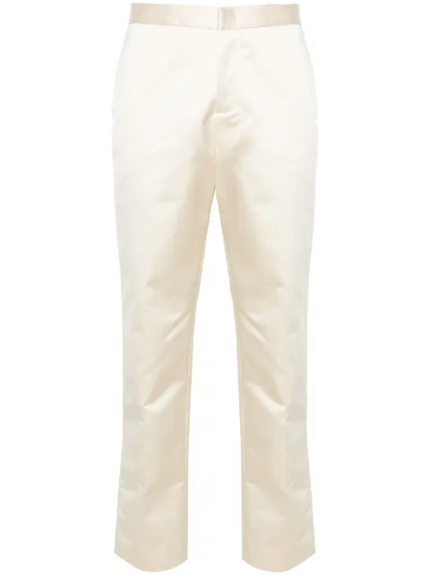 Fabiana Filippi tailored satin trousers