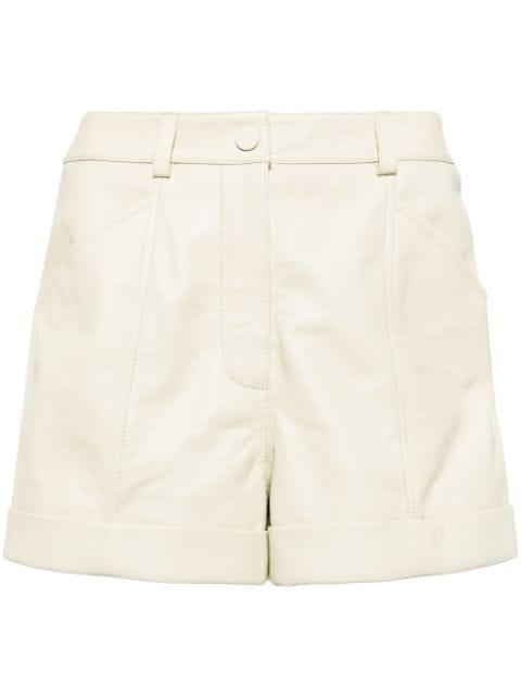 Yves Salomon shorts con tiro alto