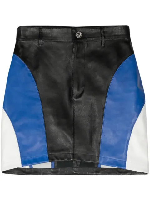 VETEMENTS falda corta con diseño color block