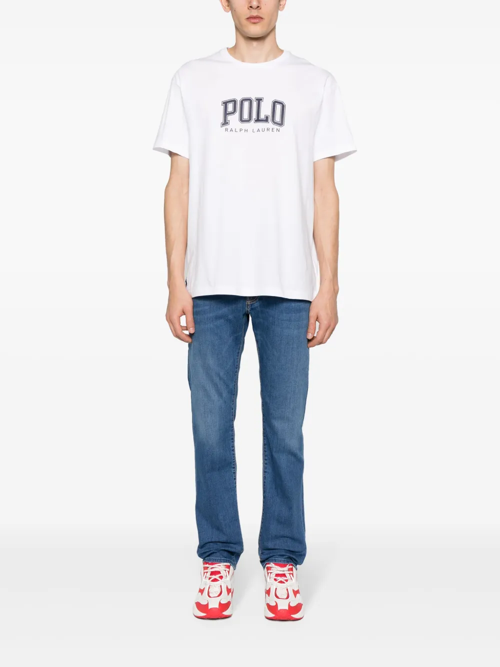 Polo Ralph Lauren T-shirt met logoprint Wit