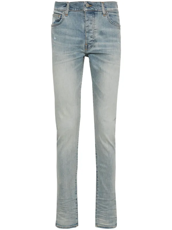 高評価アイテム AMIRI Stack Skinny Jeans | Blue | FARFETCH パンツ