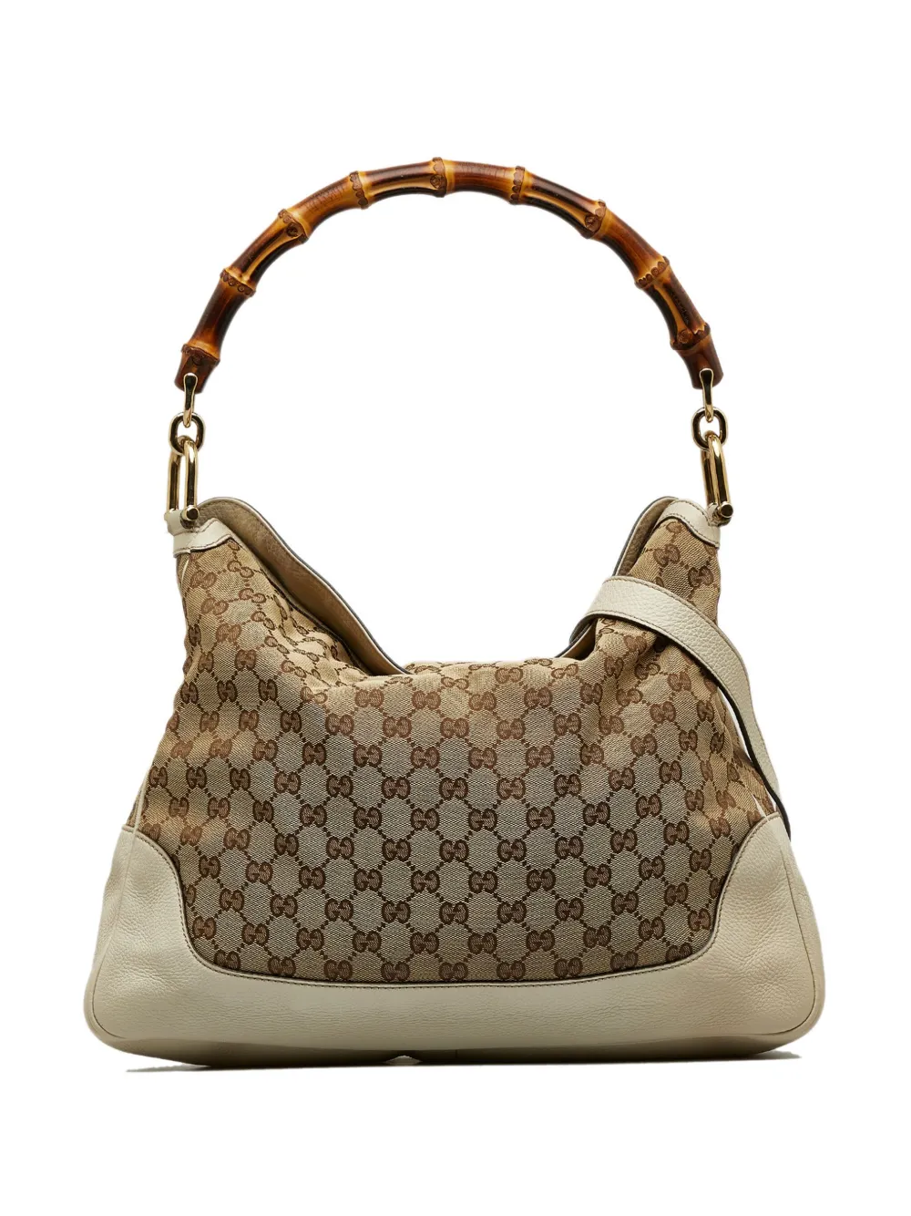 Click to view more detailed imagery on our partner's website Pre-owned Gucci 2000-2015 Bamboo Line Diana Handbag In Brown