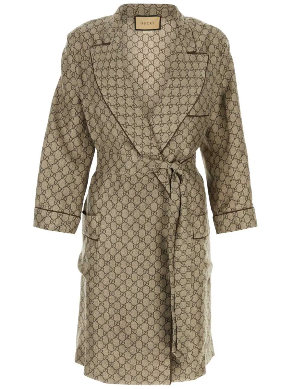 Gucci Zijden overhemd Beige