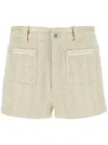 Gucci tailored wool-blend tweed shorts - Neutrals