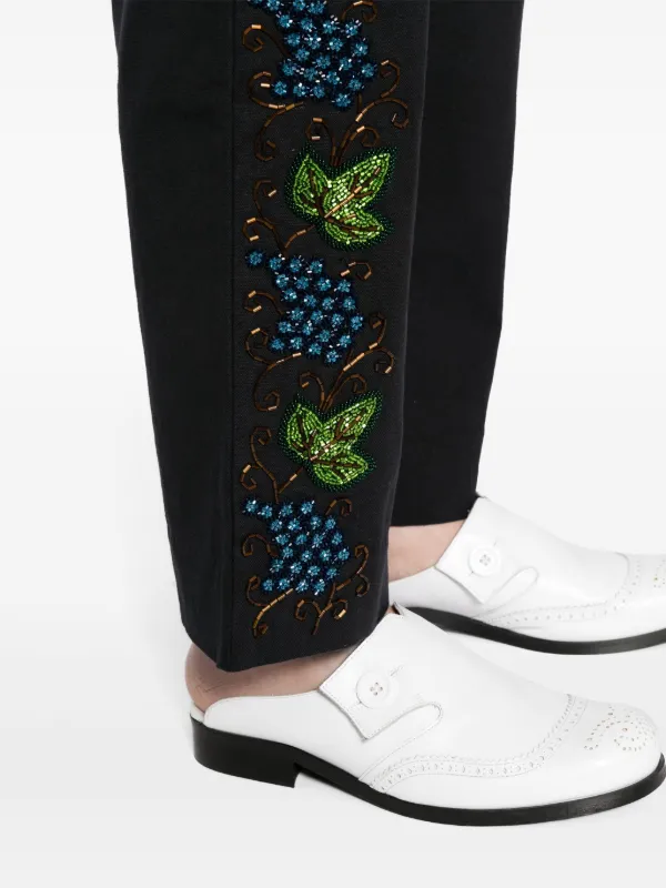 BODE Concord ビーズ パンツ | ブラック | FARFETCH JP