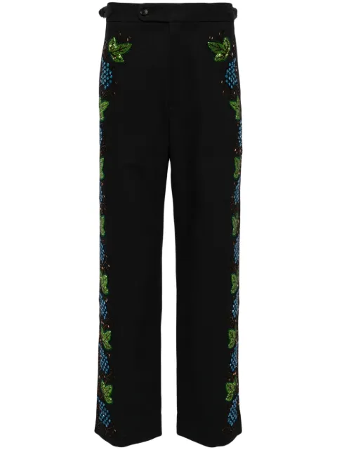 BODE pantalones bordados Concord