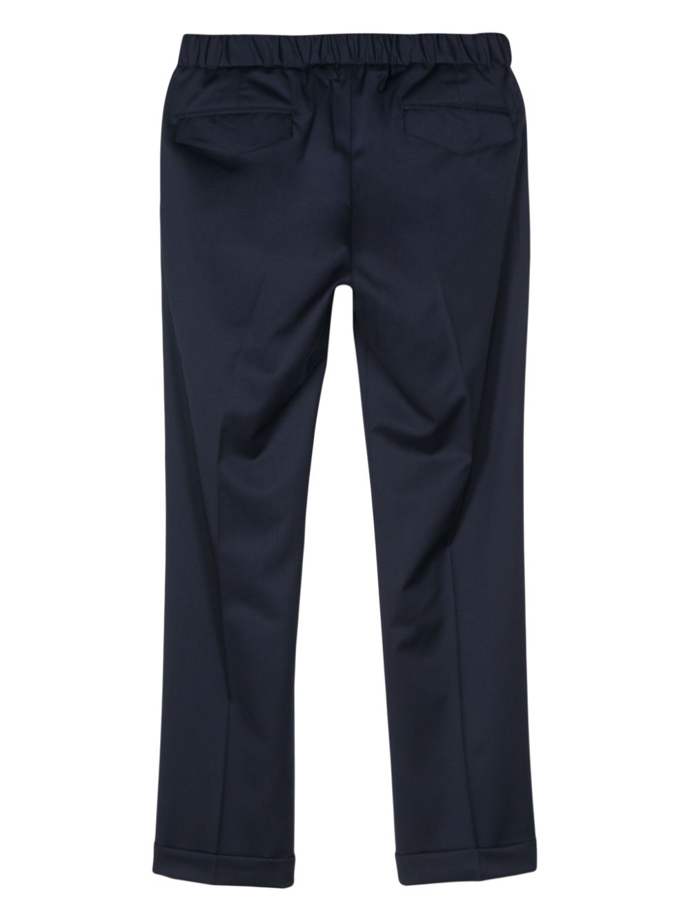 Barba Roma pantalon met trekkoordtaille Blauw