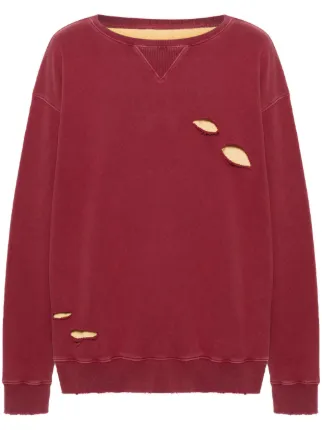 マルジェラ　ダメージスウェット　デストロイ　スウェット　保存袋付　ノベルティ SWEATSHIRT | Maison Margiela(メゾン マルジェラ) / トップス