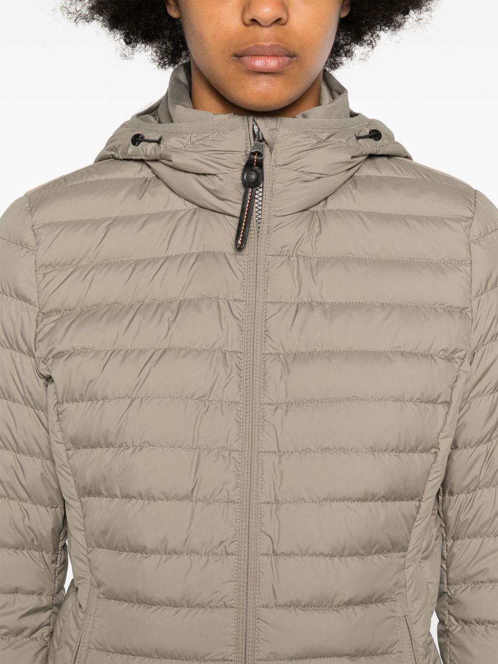 Shop Parajumpers Juliet Padded Jacket In Neutrals