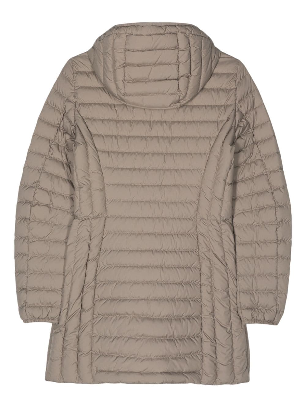 Shop Parajumpers Irene Padded Coat In Grey