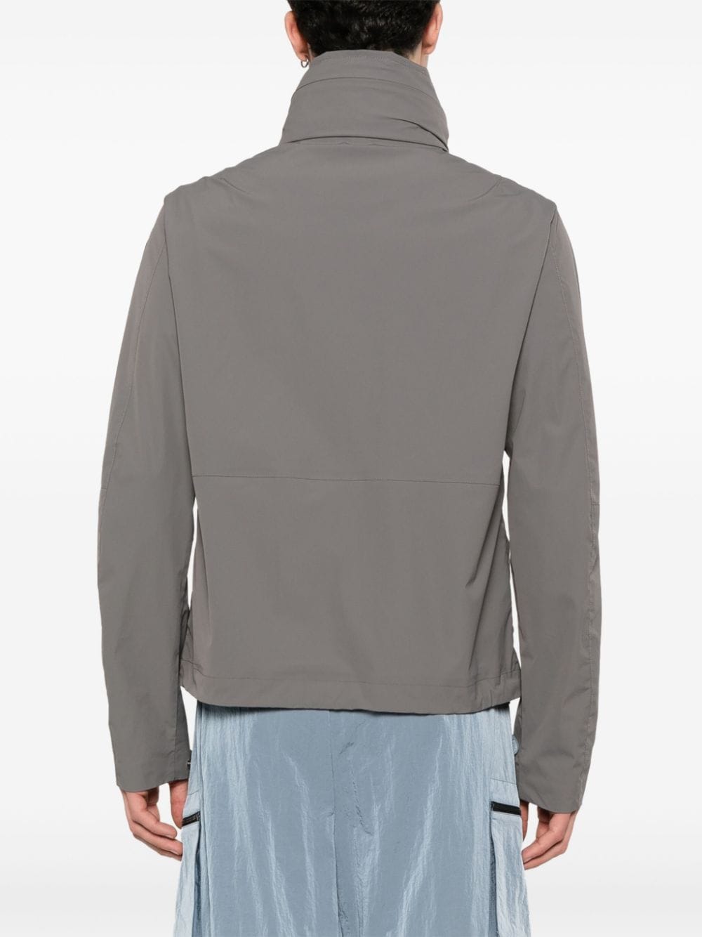 Shop Parajumpers Bistro Hooded Jacket In Grey