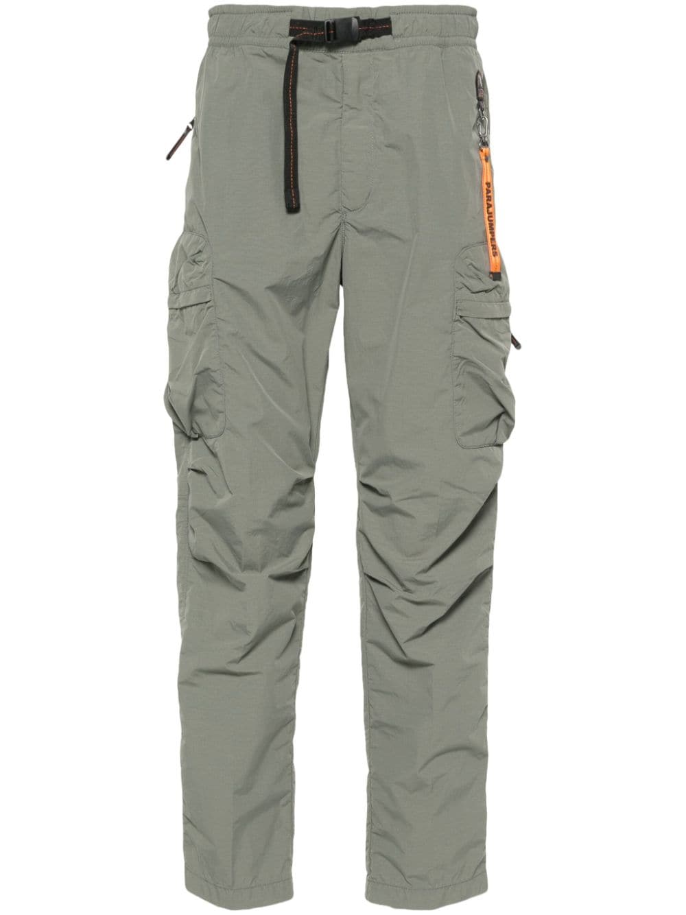Parajumpers Sheldon Logo-patch Cargo Trousers In Green