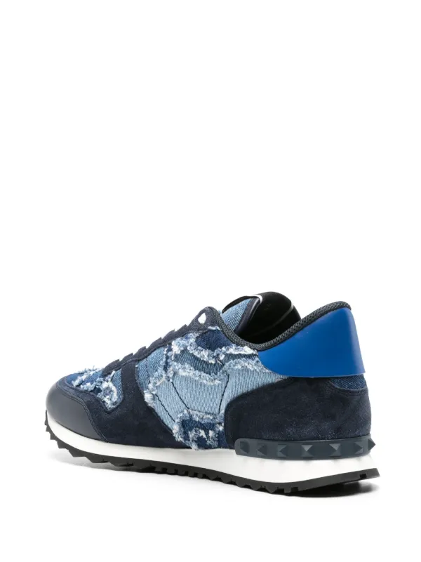Prada Sport Prada Runners Blue Camo Men's Shoes Adidas Superstar