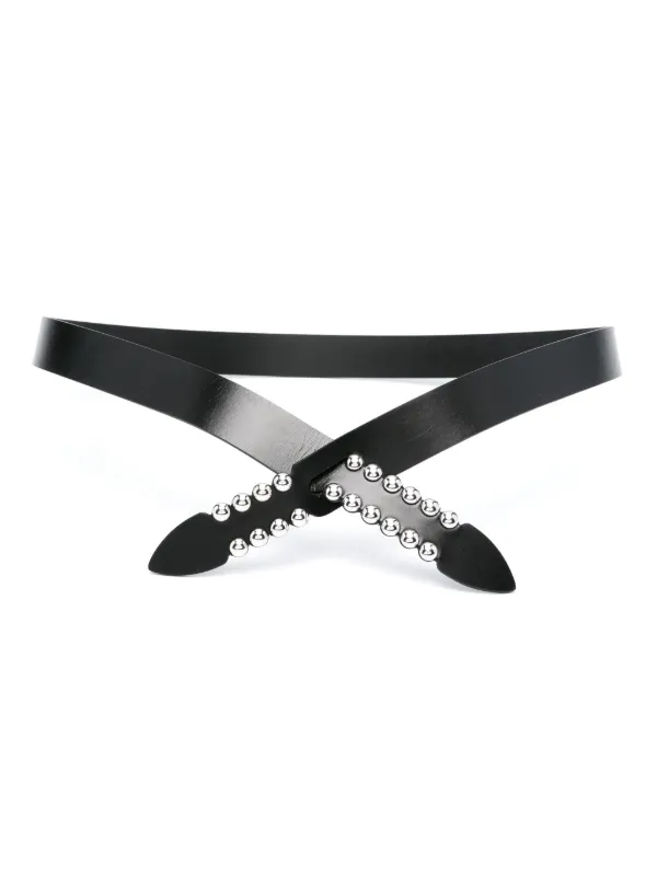 Isabel Marant Lecce Black Embellished Leather Belt My Honest Review of the Isabel Marant Lecce Belt | Natalie  main image 4