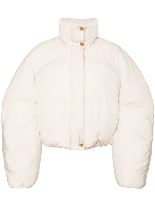 おトク情報がいっぱい！ Jacquemus La Doudoune Courte Caraco Jacket | Neutrals ジャケット・アウター