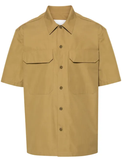 Chemise en coton à manches courtes - Jil Sander - Modalova