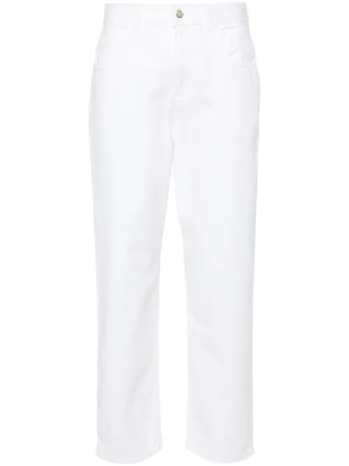 Jean court à taille haute - Moncler - Modalova