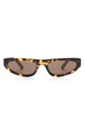 Miu Miu Eyewear Miu Glimpse cat-eye sunglasses - Brown