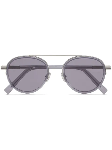 Zegna pilot-frame sunglasses