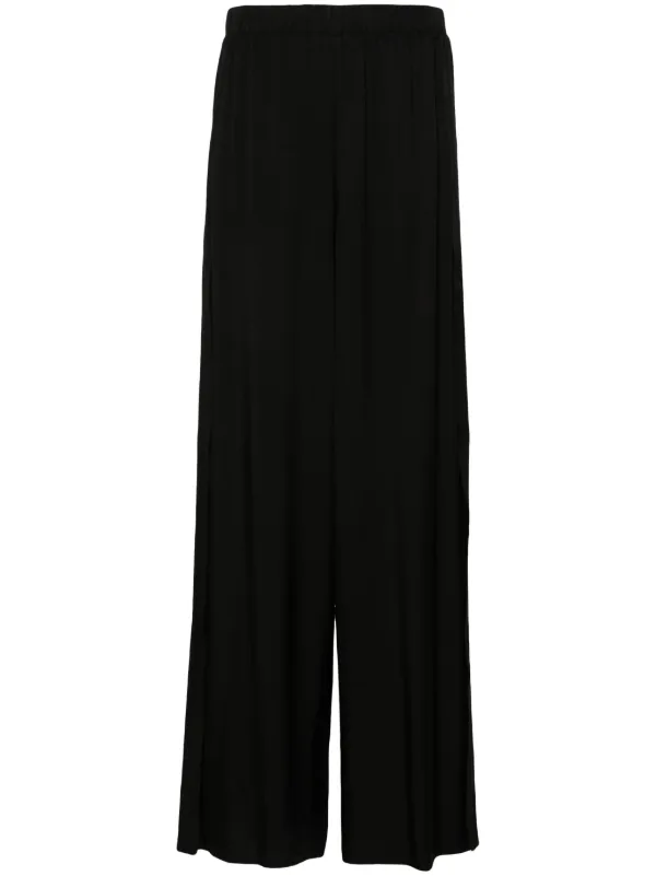 パンツ FEDERICA TOSI Woman Pants Black 40805412 29 Federica Tosi Pantaloni a Gamba Ampia | Nero | FARFETCH IT