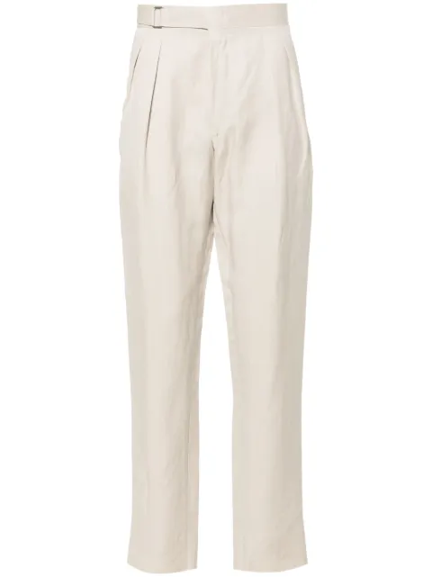 Canali pantalones tapered Adjuster con tiro medio