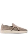 Officine Creative Herbie 005 suede loafers - Brown