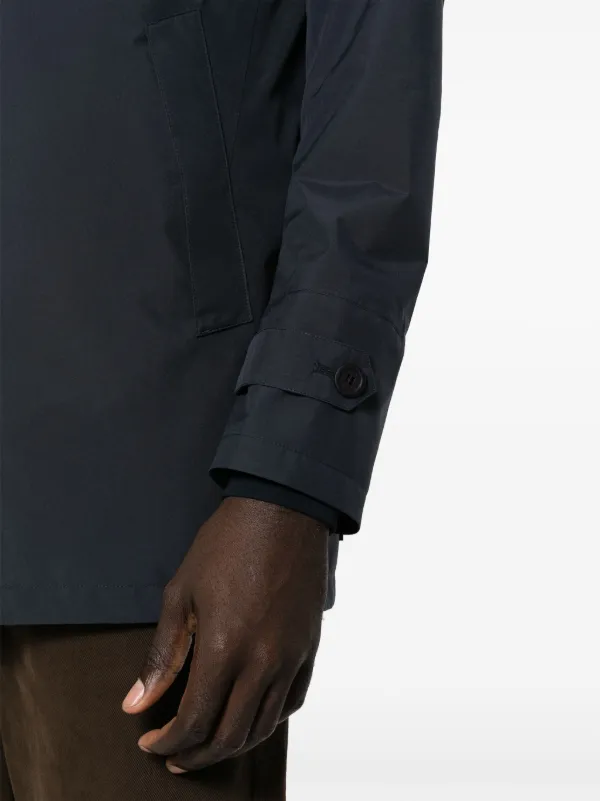 Herno Buttoned Lightweight Jacket | Blue | FARFETCH