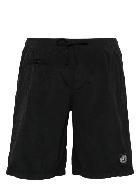 Stone Island Compass-appliqué ECONYL® swim shorts