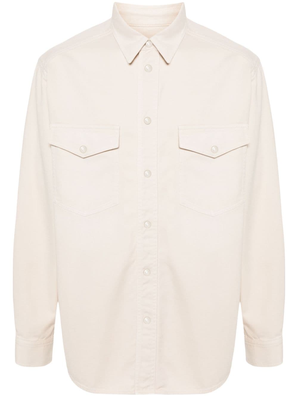 Marant Tailly Jeanshemd In Neutrals