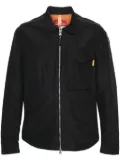Parajumpers Rayner logo-patch shirt jacket - Black