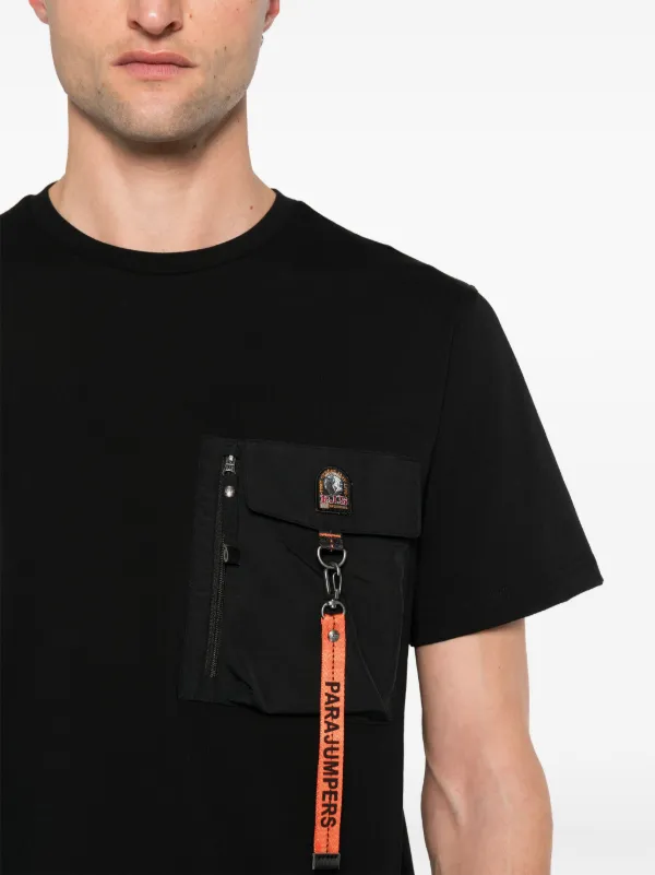 PARAJUMPERS｜SHORT-SLEEVED ROUND NECK T-SHIRTS (MOJAVE Parajumpers T-shirt Mojave-m D-groen - Tip de Bruin