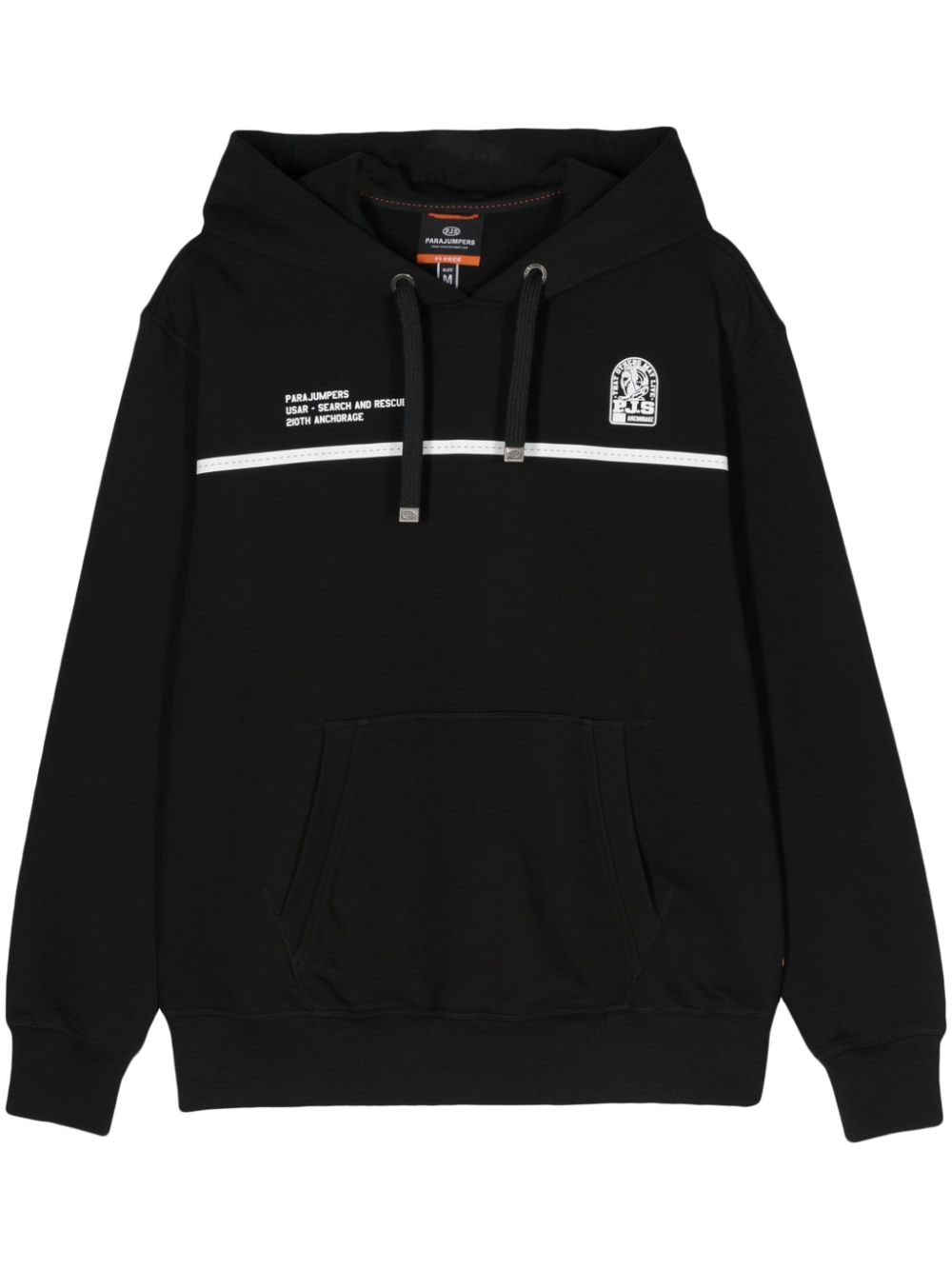 Overlod logo-print hoodie