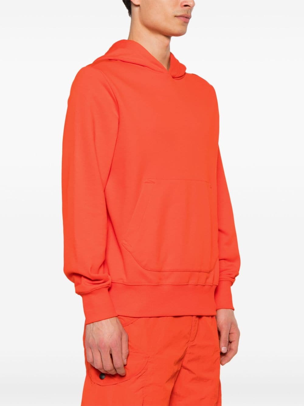 Shop Parajumpers Everest Jersey Hoodie In Orange