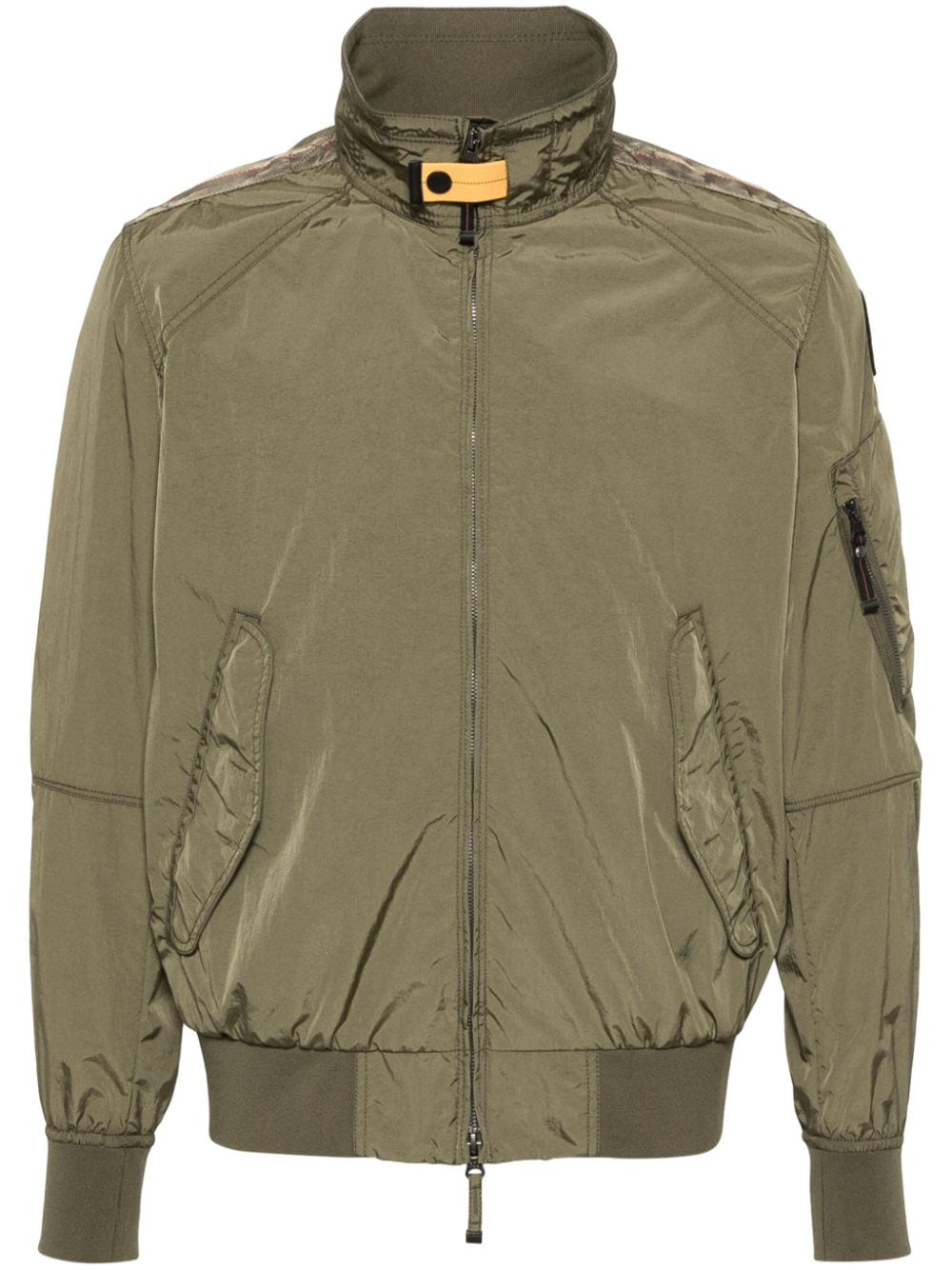 Parajumpers Flame Logo-appliqué Jacket In Green