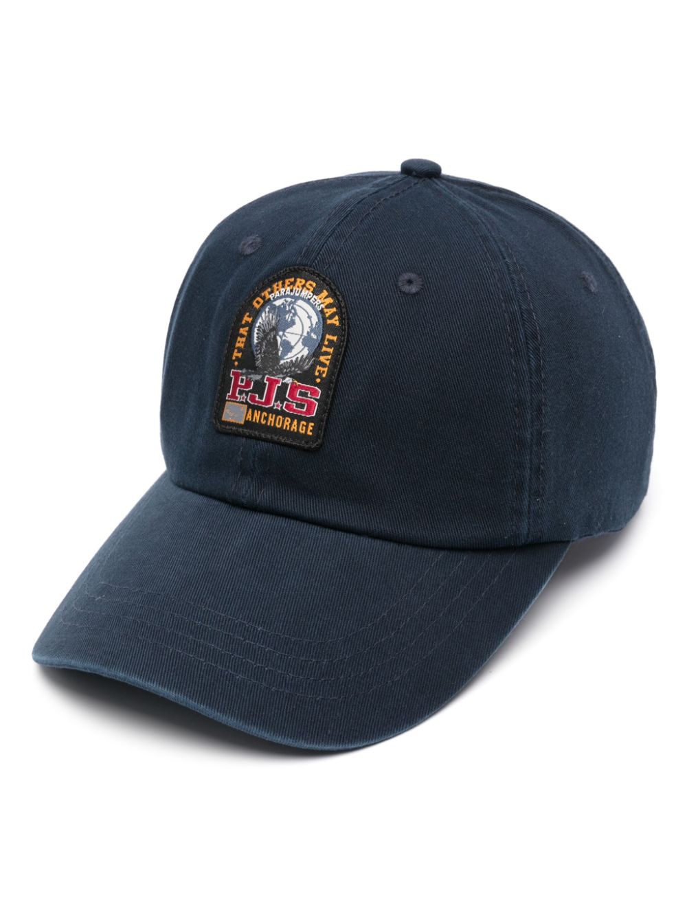 Parajumpers logo-patch baseball cap Blauw