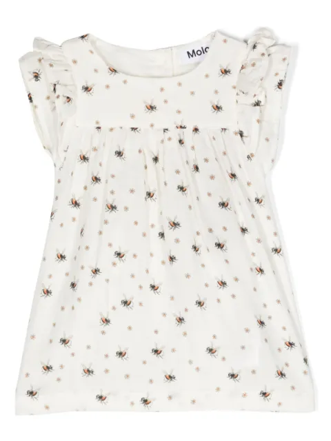 Molo vestido con abeja estampadas