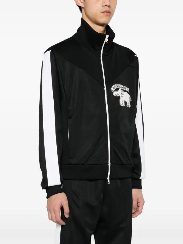 Kenzo Elephant Flag Track Jacket | Black | FARFETCH BH