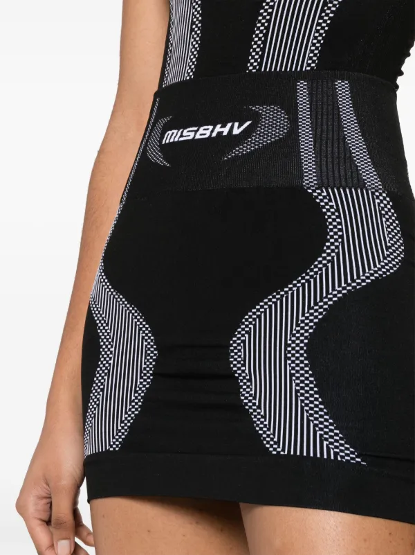 【MISBHV】SPORT MINI SKIRT_BLACK/WHITE MISBHV Performance Mini Skirt | Black | FARFETCH