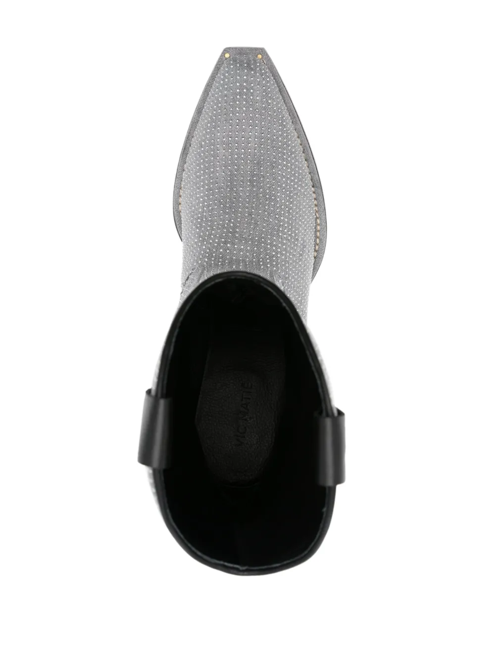 VIC MATIE STUD-EMBELLISHED ANKLE BOOTS