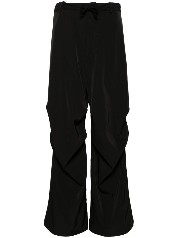 MM6 Maison Margiela high-waist wide-leg Trousers - Farfetch