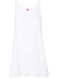 Kenzo broderie-anglaise sleeveless minidress - White